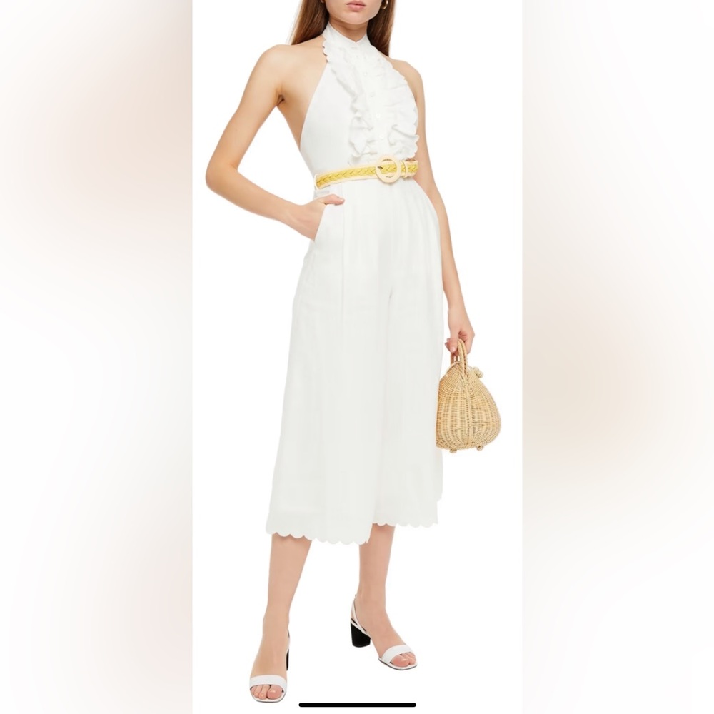 NWT Zimmerman linen jumpsuit Size 4
